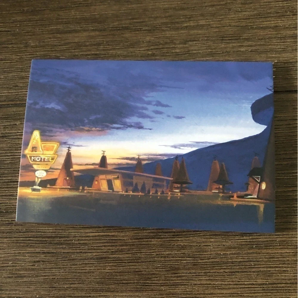 Disney Pixar Movie Postcards: Cars 5 pack.